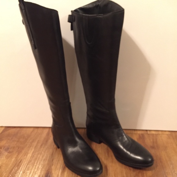 Sam Edelman Penny 2 Black Boots 6.5M  Wide Calf - Picture 2 of 6